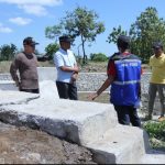 Pj. Bupati Didampingi Kadis PUTRPKP Takalar Sidak Hasil Pekerjaan Rehabilitasi Jaringan Irigasi Bendung Lembang Loe