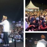 50 Ribu Warga Parigi Banjiri Eks Lokasi Sail Tomini di Deklarasi Cagub Anwar Hafid