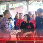 Pelaksanaan Kunjungan Sosial Dalam Rangka Peringatan HUT Ke-79 KEMRI Tahun 2024 di Kabupaten Nias