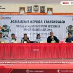 Sekda kabupaten Nias Hadiri Sosialisasi Kepada Stakeholder Tentang Pengawasan Tahapan Pencalonan Kepala Daerah Tahun 2024