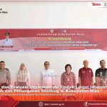 Pelaksanaan Monitoring dan Evaluasi Implementasi Tindak Lanjut Intervensi Serentak Stunting Kabupaten Nias Tahun 2024