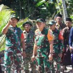 Tim WAS EV Kodam IX Udayana Sambangi TMMD 121 di Lotim