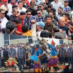 Ribuan Pendukung Sambut Calon Pemimpin Perubahan “Abdul Rasak dan Afdal” di Bandara Haluoleo