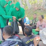 Ketua Persit Kodim 1615 Lotim, Kunjungi Lokasi TMMD ke-121 di Desa Kesik