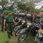 Apel.Pasukan PAM, Kodim Kendari Siap Amankan Jalannya Pilkada Tahun 2024