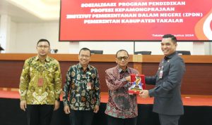 Sekda Takalar Hadiri Sosialisasi Pendidikan Profesi Kepamongprajaan IPDN