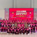 Polda Sultra Tuan Rumah Zona 6 Turnamen Bola Voli Bhayangkari Cup 2024