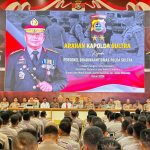 Kapolda Sultra Berikan Pengarahan Kepada Bhabinkamtibmas Jelang Pilkada Serentak 2024