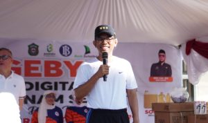Pj. Bupati Takalar Buka Gebyar ASN Digital Qris Tahun 2024 Dirangkaikan Dengan Senam Bersama
