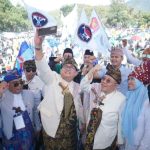 Daftar Pertama,Pasangan Najmul-Kus Diiringi Puluhan Ribu Pendukung dan Simpatisan