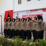 Polwan Presisi Dorong Pertumbuhan Ekonomi Inklusif, Kapolda Sultra Buka Syukuran HUT ke-76 Polwan