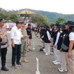 Ketua KPU Morut Hadiri Apel Siaga Kawal Pilkada 2024 Yang Digelar Bawaslu