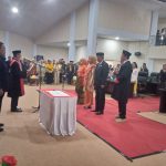 Pengambilan Sumpah Jabatan Ketua Wakil Ketua I Wakil Ketua II DPRD Morowali Utara
