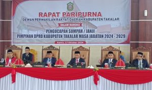 Resmi Dilantik, H. Rijal Tawang Jabat Ketua DPRD Takalar Periode 2024-2029