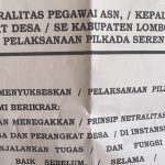 Sebelum dan Sedudah Deklarasi Netralitas ASN, Ini Nama Pejabat Lotim Dukung Paslon Bupati!