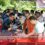 PJS BUPATI NIAS HADIRI DEBAT PUBLIK TAHAP II PASLON BUPATI DAN WAKIL BUPATI KABUPATEN NIAS TAHUN 2024