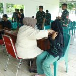 Peringati Hari Juang TNI AD ke 79, Kodim 1426/Takalar Gelar Bakti Kesehatan