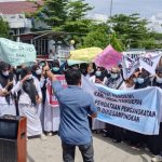 Breaking News : Ratusan Nakes di Takalar Gelar Aksi Mogok Kerja, Ini Tuntutannya