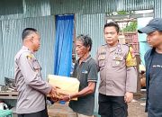 Kapolres Jeneponto Bantu Korban Angin Puting Beliung Di Bangkala Barat