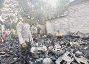 Satu Rumah Di Desa Gantarang Jeneponto Ludes Terbakar, Polres Himbau Masyarakat Selalu Waspada