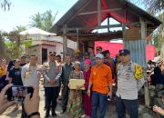 Kapolres Jeneponto Kunjungi Korban Kebakaran Di Desa Gantarang