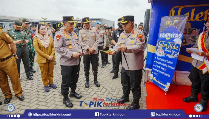 Kapolri Pastikan Kesiapan Pengamanan Arus Mudik dan Layanan Valet & Ride Polda Jateng