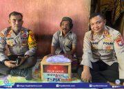 Polri Untuk Masyarakat, Kapolres Jeneponto Kunjungi Kakek Sebatang Kara Penderita Sakit Menahun
