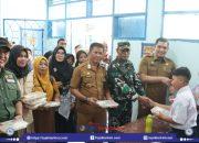 Sekda Takalar Tinjau Pelaksanaan Program Makan Bergizi Gratis di Mangarabombang