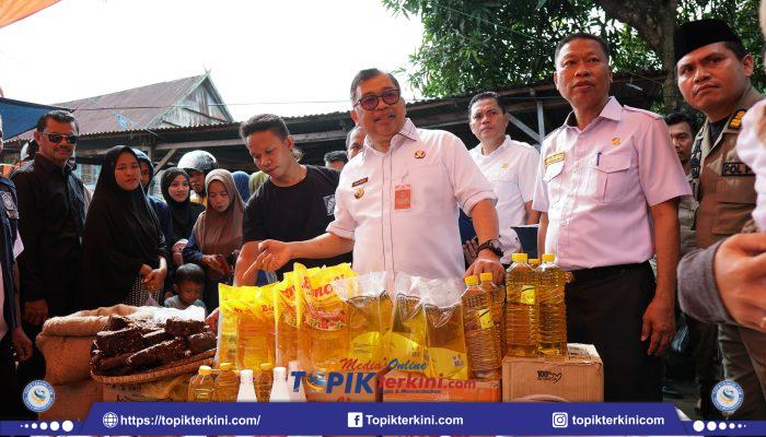 Bupati Takalar Pantau Gerakan Pangan Murah Jelang Hari Raya Idul Fitri 1446 H