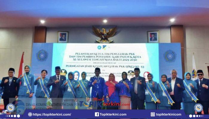 Ketua TP-PKK dan Ketua Posyandu Kabupaten Buol Periode 2025-2030 Resmi Dilantik