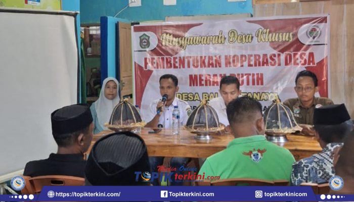 Pemdes Balangtanaya Resmi Bentuk Koperasi Desa Merah Putih, Apa Saja Unit Usahanya?