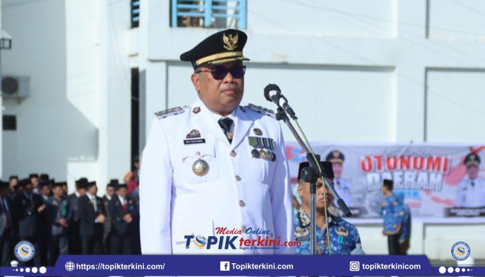 Bupati Takalar Jadi Irup Peringatan Hari Otonomi Daerah XXIX, Ini Pesan Mendagri
