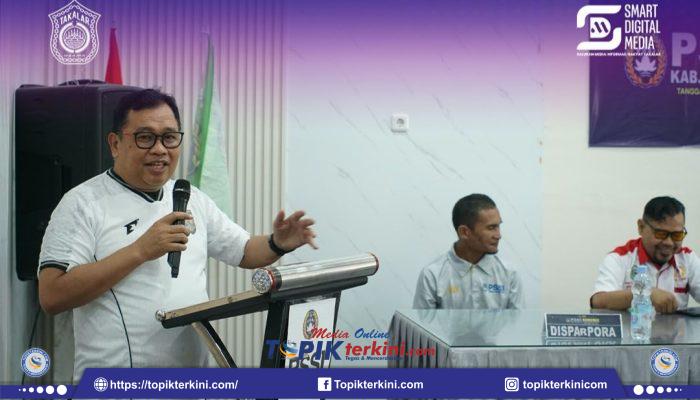 Bupati Daeng Manye Buka Kongres Askab PSSI Takalar