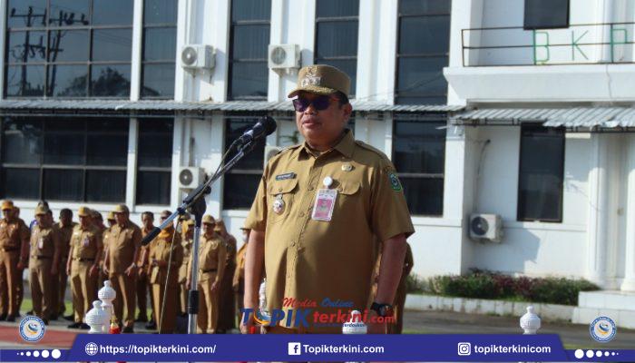 Bupati Takalar Pimpin Apel Gabungan Pasca Libur Idul Fitri 1446 H