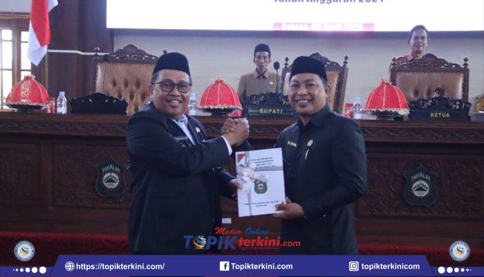 Bupati Takalar Serahkan LKPJ Tahun 2024 ke DPRD