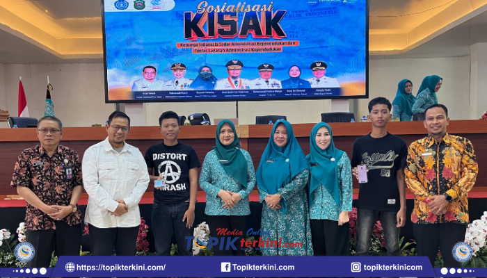 TP PKK Takalar Bersama Disdukcapil Gelar Sosialisasi KISAK
