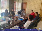 Rakor Kepala Kantor Pertanahan Kepala Dinas Ketenagakerjaan dan Pihak Perusahaan Sawit PT Lestari Tani Teladan