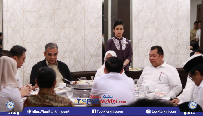Pererat Silaturahmi, Bupati Takalar Hadiri Pertemuan Bersama Sekjen DPP Partai Gerindra