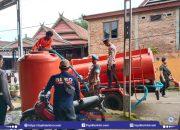 Ringankan Beban Warga, Polres dan BPBD Jeneponto Salurkan Bantuan Air Bersih untuk Korban Banjir Rumbia