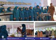 Ketua TP PKK Lombok Timur Hj. Ra’yal Ain Warisin Lantik Ketua TP PKK Kecamatan, Bunda PAUD, dan Bunda Literasi se-Lotim