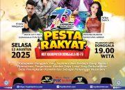 HUT ke-73 Kabupaten Donggala Dijanjikan Meriah! Juicy Luicy, Wika Salim, hingga Fresly Bakal Tampil