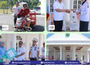 Dukung Kota Bersih, PT. Rhacita Group Serahkan Armada Sampah untuk Takalar