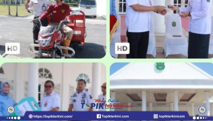 Dukung Kota Bersih, PT. Rhacita Group Serahkan Armada Sampah untuk Takalar