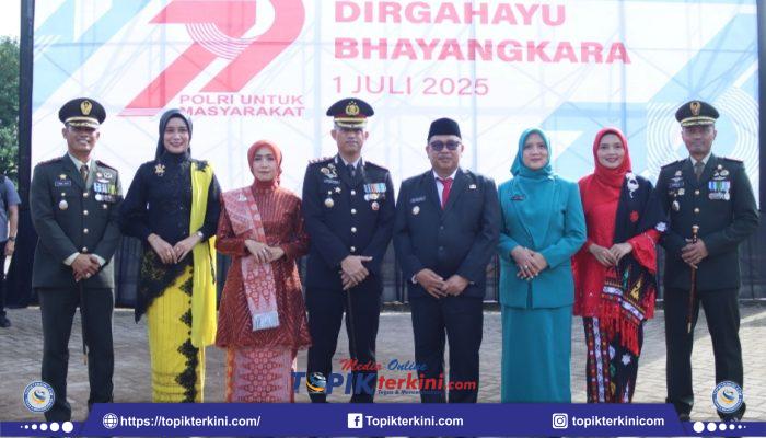 Bupati Takalar Hadiri Upacara Hari Bhayangkara ke-79