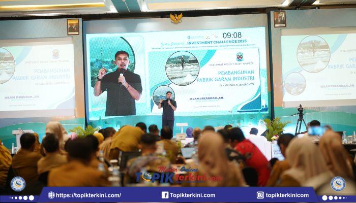 Ajang SSIC 2025; Jeneponto jadi sorotan dengan Potensi Investasi Pembangunan Pabrik Garam Industri.