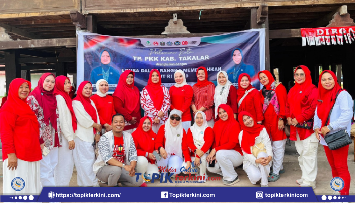 TP PKK Takalar Gelar Pertemuan Rutin Dirangkaikan dengan Lomba Jelang HUT RI ke-80