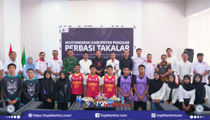 Wabup Takalar Buka Secara Resmi Musyawarah Kabupaten PERBASI