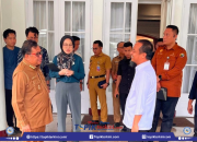 Gubernur, Bupati Takalar, dan Direktur PT Huadi Nickel Bahas Penanganan Abrasi di Pesisir Galesong hingga Marbo