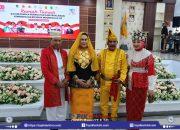 Upacara Hari Proklamasi RI ke 80 Dengan Kepala OPD Menggunakan Baju Adat Nusantara
