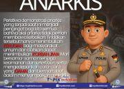 Polres Takalar Ajak Masyarakat Stop Demo Anarkis, Utamakan Aspirasi Dengan Cara Damai